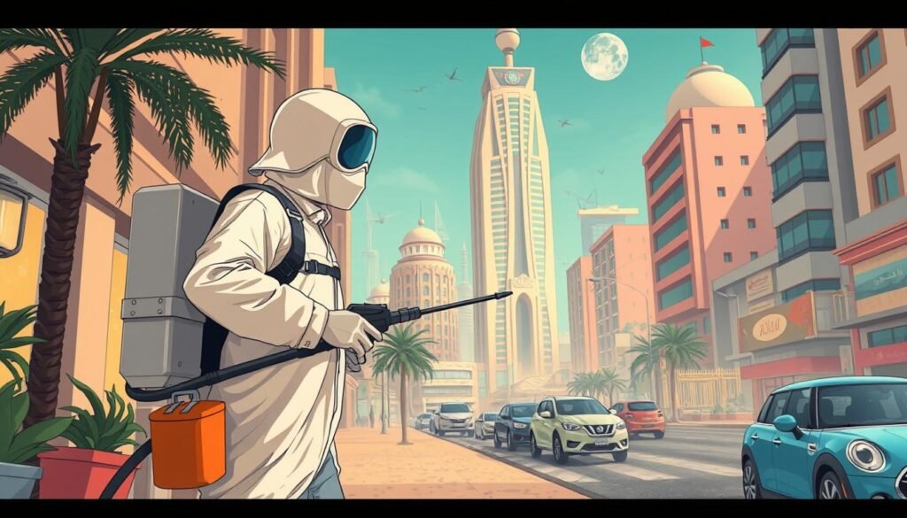 مكافحه حشرات العاصمة بالكويت